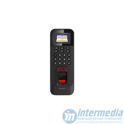 Терминал доступа HIKVISION DS-K1T804BMF(STD)  Mifare,пароль,отпечаток пальца
