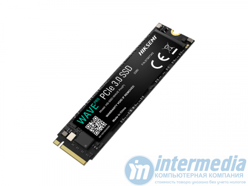 Диск SSD HIKVISION HIKSEMI HS-SSD-WAVE PRO(P) 1024GB  M.2 2280, PCIe Gen 3x4, Read up: 3520Mb/s/Write up: 2900Mb/s