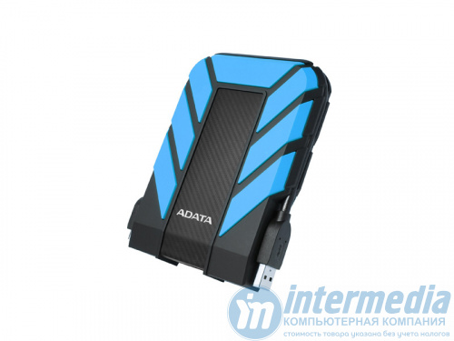 Внешний HDD ADATA 1TB HD710P USB 3.2 Gen1 Read up:120Mb/s/Write up:105Mb/s Blue