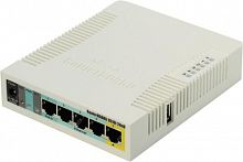 Точка доступа RB951G-2HnD MikroTik Гигабитный Роутер WiFi, точка доступа для дома/офиса, 2.4Ghz, 1000mW, 600MHz CPU, 128MB RAM, 802.11b/g/n (R OS L4) шт - Интернет-магазин Intermedia.kg