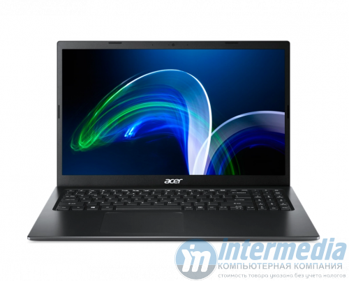 Acer Extensa 15 EX215-54 Black Intel Core i7-1165G7 (up to 4.7Ghz), 40GB DDR4, 512GB M.2 NVMe PCIe, Intel Iris Xe Graphics G7, 15.6" IPS FULL HD, WiFi, BT, Cam, LAN RJ45, DOS, Eng-Rus - Интернет-магазин Intermedia.kg