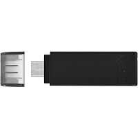 Флеш карта 64GB USB-C 3.2 Kingston Data Traveler 70 [DT70/64] - Интернет-магазин Intermedia.kg