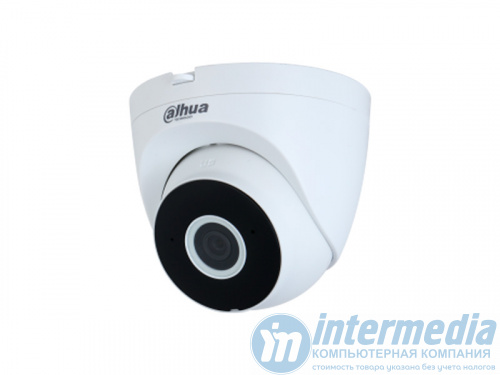 Wi-Fi камера купольная DAHUA DH-IPC-HDW1230DT-SAW (2MP/2.8mm/1920?1080/H.265+/LED 30m/mSD 256Gb/Mic/IP67/аналитика)