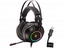 Наушники с микрофоном A4Tech BLOODY G580 RGB Gaming 7.1 USB Black - Интернет-магазин Intermedia.kg