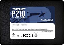 Диск SSD 256GB Patriot P210 2.5" SATA III TLC 3D, Read/Write up 500/400MB/s, 30000 IOPS [P210S256G25] - Интернет-магазин Intermedia.kg
