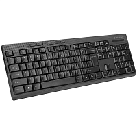 Клавиатура проводная Delux K6300U (105станд.+ 7мультим.клавиш, USB) черная - Интернет-магазин Intermedia.kg