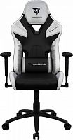 Игровое кресло ThunderX3 TC5 ALL WHITE&BLACK 3D Armrest 65mm wheels PVC Leather - Интернет-магазин Intermedia.kg