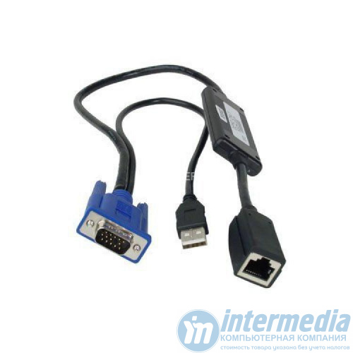 Интерфейсный Кабель Dell/USB/Server Interfece Pod Including 1 x 7ft and 1 x 12ft/3,6m