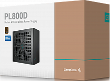 Блок питания Power Unit DEEPCOOL PL800D 800W 80 PLUS BRONZE certified 100-240V/ATX12V 3.0 & SSI EPS 12V - Интернет-магазин Intermedia.kg