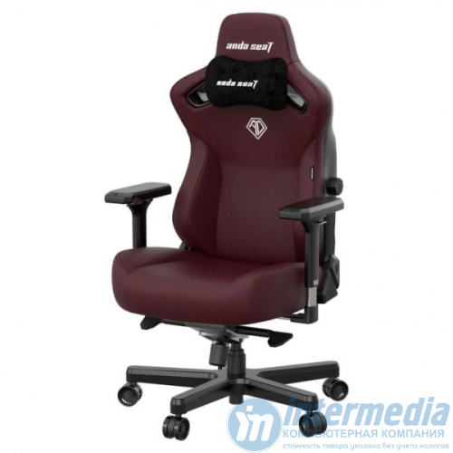 Игровое кресло AD12YDC-XL-01-A-PV/C AndaSeat Kaiser 3 XL MAROON 4D Armrest 65mm wheels PVC Leather