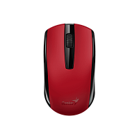 Беспроводная мышь Genius ECO-8100, оптическая, USB, 1600 dpi, Red