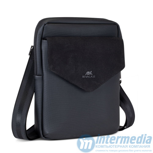 Сумка RivaCase 8511 CARDIFF Black Crossbody bag 11" - Интернет-магазин Intermedia.kg