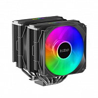 Кулер для процессора PcCooler S9 EX Dual Tower A-RGB Black LGA1700/1200/115X AMD AM4 130x136.5x156mm 250W 6HP - Интернет-магазин Intermedia.kg