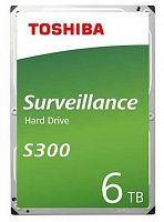 HDD 6TB, Toshiba S300, 5400rpm, 256MB, SATA III, S300 Surveillance [HDWT860UZSVA] - Интернет-магазин Intermedia.kg