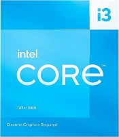 Процессор Intel Core i3-13100F, LGA1700, 3.4-4.5GHz, 12MB Cache L3, no VGA, EMT64,4 Cores + 8 Threads, Tray, Raptor Lake - Интернет-магазин Intermedia.kg