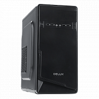 Корпус DELUX MATX DLC-G508 BLACK TAC 2.0  W/O PSU - Интернет-магазин Intermedia.kg
