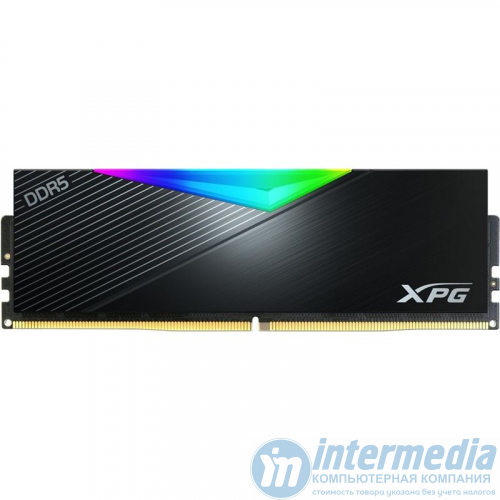 Оперативная память DDR5 16GB ADATA XPG Lancer RGB 5600MHz, 1.25V, CL36 Black (AX5U5600C3616G-CLARBK)