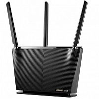 Роутер Wi-Fi ASUS RT-AX68U Dual-Band Wi-Fi 6, 1802Mb/s 5GHz+861Mb/s 2.4GHz, 4xLAN 1Gb/s, 3 антенны, - Интернет-магазин Intermedia.kg