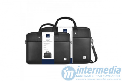 Сумки WIWU Haliz Laptop Bag 15.6 (Black) - Интернет-магазин Intermedia.kg