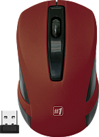 Беспроводная мышь  Defender MM-605 красный, 3 кнопки,1200dpi - Интернет-магазин Intermedia.kg