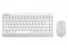 Беспроводная клавиатура + мышь A4TECH FG1112 White FSTYLER (FG12+FGK11), 2,4GHz, 12Fn, 15m, 1200 DPI, белый - Интернет-магазин Intermedia.kg