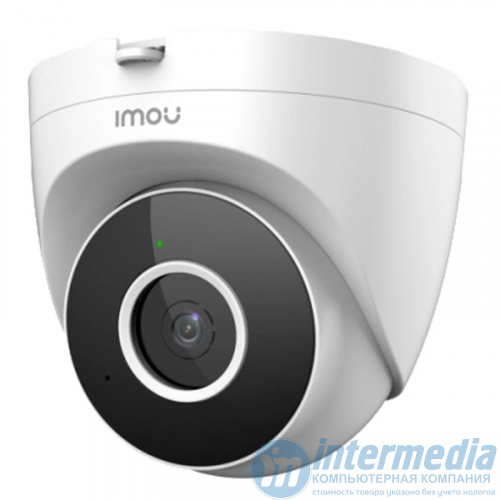 Wi-Fi камера купольная IMOU IPC-T22EAP Wi-Fi POE (2MP/2,8mm/1920x1080/H.265/IR 30m/Speaker/Mic/mSD 256Gb/IP65/датчик движения)