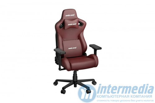 Игровое кресло AD12YXL-17-AB-PV AndaSeat Kaiser Frontier XL MAROON 4D Armrest 65mm wheels PVC Leather