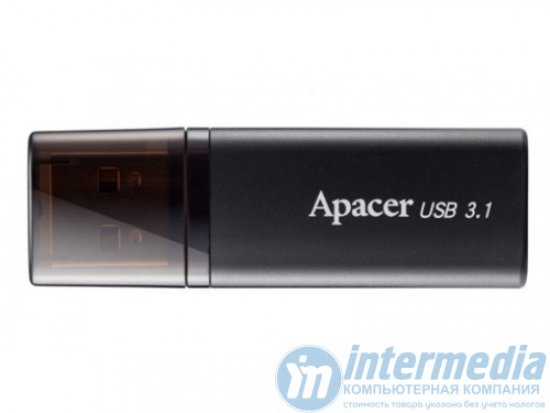 Флеш карта 128GB USB 3.1 Apacer AH25B BLACK