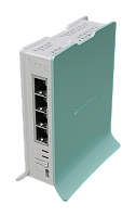 L41G-2axD MikroTik RouterBOARD hAP ax lite. Беспроводной маршрутизатор Gen6, 4 порта Gigabit Ethernet, RouterOS V7, антенна Dual-Chain 4.3dBi, 256 MB RAM шт - Интернет-магазин Intermedia.kg