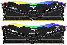 Оперативная память DDR5 Team Group T-Force Delta RGB 32GB (2x16GB) 6000MHz CL38 Black (FF3D532G6000HC38ADC01) - Интернет-магазин Intermedia.kg