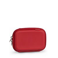 Чехол жесткого диска  2.5" RivaCase 9101 Красный, материал EVA, карман для кабеля, застежка молния, плечевой ремень. - Интернет-магазин Intermedia.kg