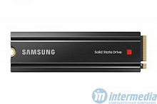 Диск SSD 2TB Samsung 980 PRO with Heatsink MZ-V8P2T0CW M.2 2280 PCIe 4.0 x4 NVMe 1.3, Read/Write up to 7000/5100MB/s, поддержка PlayStation 5, Box - Интернет-магазин Intermedia.kg
