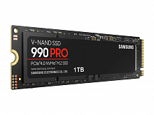 Диск SSD 1TB Samsung 990 PRO MZ-V9P1T0B/AM, M.2 2280 PCIe 4.0 x4 NVMe 2.0, Read/Write up to 7450/6900MB/s, Box - Интернет-магазин Intermedia.kg