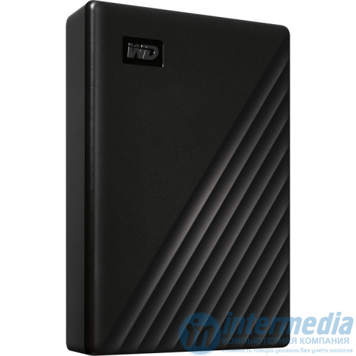 Внешний HDD 4TB WD My Passport WDBPKJ0040BBK-WEWM, USB 3.2 Gen 1, 2.5", Black