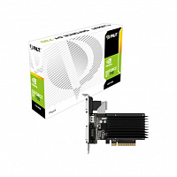 Видеокарта Palit GT730 PCI-E 2.0 2GB DDR3/64 bit. 902MHz/1600MHz .1*DVI. 1*HDMI. 1*VGA [NEAT7300HD46-2080H] - Интернет-магазин Intermedia.kg