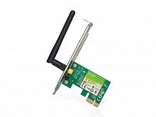 Адаптер Wi-Fi PCI Express TP-LINK TL-WN781ND N150, 150Mb/s 2.4GHz, 1 antennas - Интернет-магазин Intermedia.kg