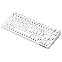 Клавиатура механическая Royal Kludge R75 Silver Switch  BT\2.4HZ\Type-C  Белая - Интернет-магазин Intermedia.kg
