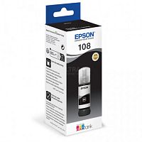 Картридж струйный Epson C13T09C14A 108 EcoTank для L8050/18050 чёрный - Интернет-магазин Intermedia.kg