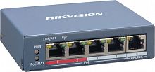 Коммутатор сетевой PoE HIKVISION DS-3E1105P-EI (1xUplink 100Mb/s 4xPoE100Mb/s) 60W - Интернет-магазин Intermedia.kg