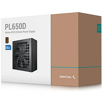 Блок питания Power Unit DEEPCOOL PL650D 650W 80 PLUS BRONZE certified 100-240V/ATX12V 3.0 & SSI EPS 12V - Интернет-магазин Intermedia.kg