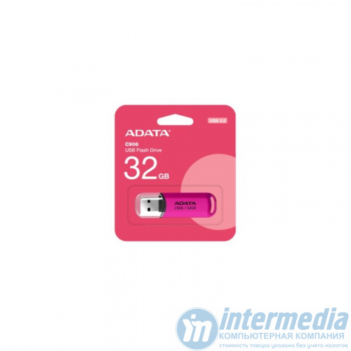 Флеш карта 32GB USB 2.0 A-DATA C906 PINK