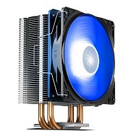 Кулер для процессора DEEPCOOL GAMMAXX-400 V2 BLUE LGA LGA1700/1200/115*/AMD BLUE LED 120x25mm,900-1500rpm,4HP - Интернет-магазин Intermedia.kg