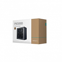 Блок питания DEEPCOOL PK500D 500W 80 PLUS BRONZE 100-240V/ATX12V 2.3 Black flat Active PFC+DC to DC - Интернет-магазин Intermedia.kg