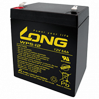 Батарея UPS Long WP5-12SHR 12V, 5Ah,Lead-Acidgel (90 х 70 х 101 mm) - Интернет-магазин Intermedia.kg