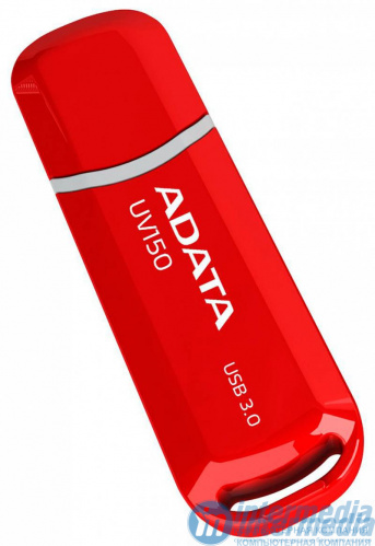 Флеш карта ADATA 32GB UV150 USB 3.2 Read up:140Mb/s/Write up:65Mb/s Red