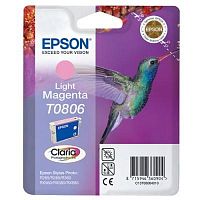 Картридж струйный Epson C13T08064011 Light Magenta (P50/PX650/PX700W/PX710W) - Интернет-магазин Intermedia.kg