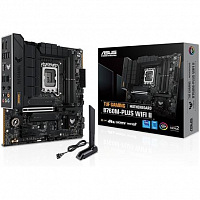 Материнская плата ASUS TUF GAMING B760M-PLUS WIFI II,4xDDR5,15xUSB,mATX,M.2,PCIe16x,2xPCIe1x, HDMI DP WiFi - Интернет-магазин Intermedia.kg