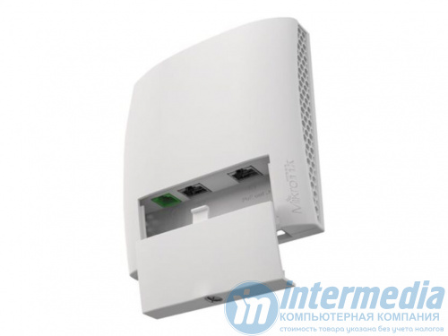 Точка доступа RBwsAP-5Hac2nD wsAP ac lite MikroTik – двухдиапазонная внутренняя WiFi точка доступа, монтируемая в стандартный американский и европейский подрозетник, 2.4/5 GHz, 802.11ac, USB, 2xLAN, и