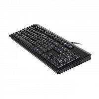 Клавиатура A4Tech KR-92, Black, USB, Comfort Key,1.5m, 456?150?28mm - Интернет-магазин Intermedia.kg