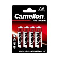 Батарейка CAMELION LR6-BP4, Plus Alkaline, AA, 1.5V, 2700 mAh, 4 шт. в блистере - Интернет-магазин Intermedia.kg